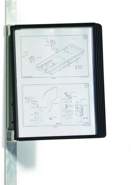 Durable Vario Magnet registersysteem zwart A4
