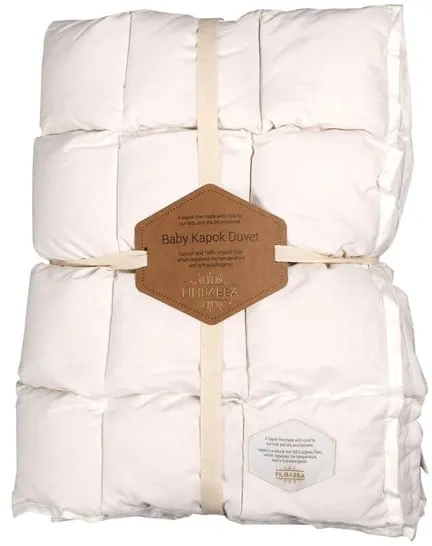 Filibabba Baby dekbed - Kapok - natuurwit