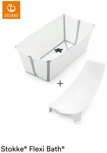 Flexi Bath en Newborn Support - wit