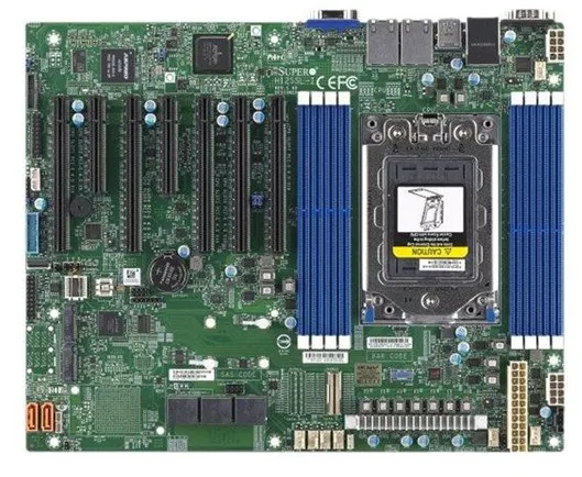 Supermicro H12SSL-I Moederbord - AMD SP3 socket - DDR4 RAM - ATX