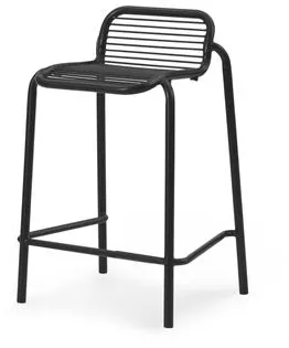 Normann Copenhagen Vig Barkruk H65 cm Zwart