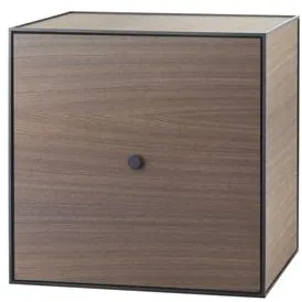 Audo Frame 49 met Deur en Plank 42x49x49 Gerookt Eiken
