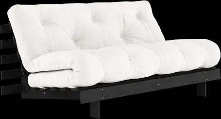 Karup Design Roots Slaapbank Met Roots Matras 160x200 Naturel/Zwart Gelakt